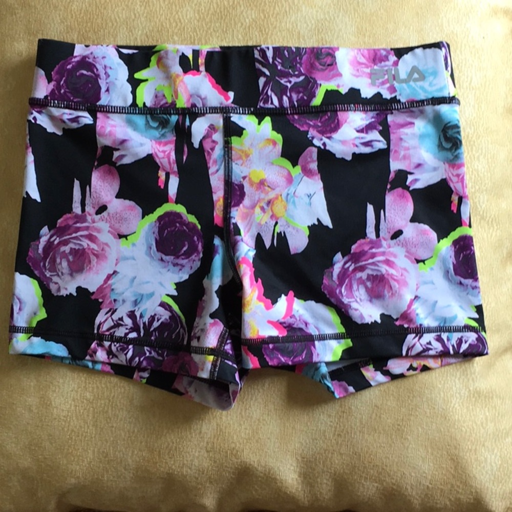 Fila Sport Bright Floral Shorty Running Shorts SzS